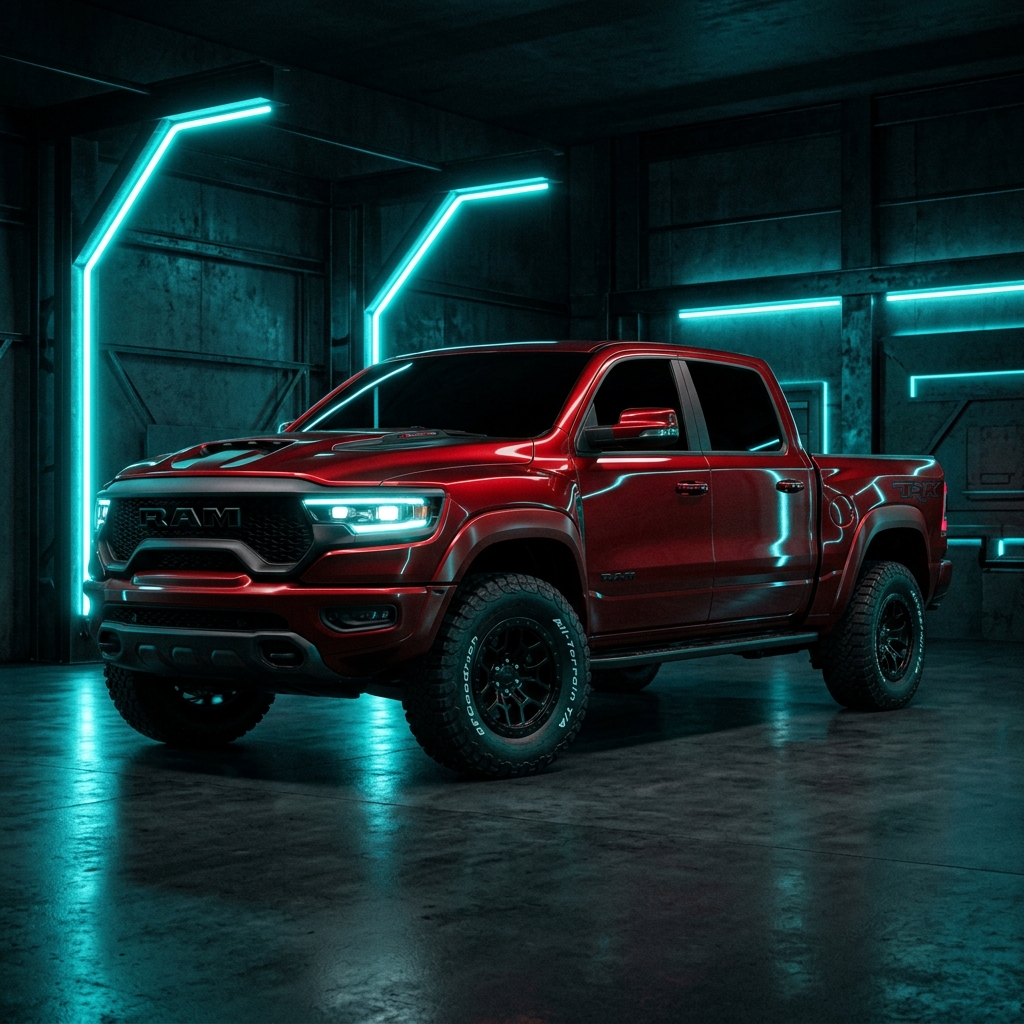 Dark Tinted Red Ram TRX