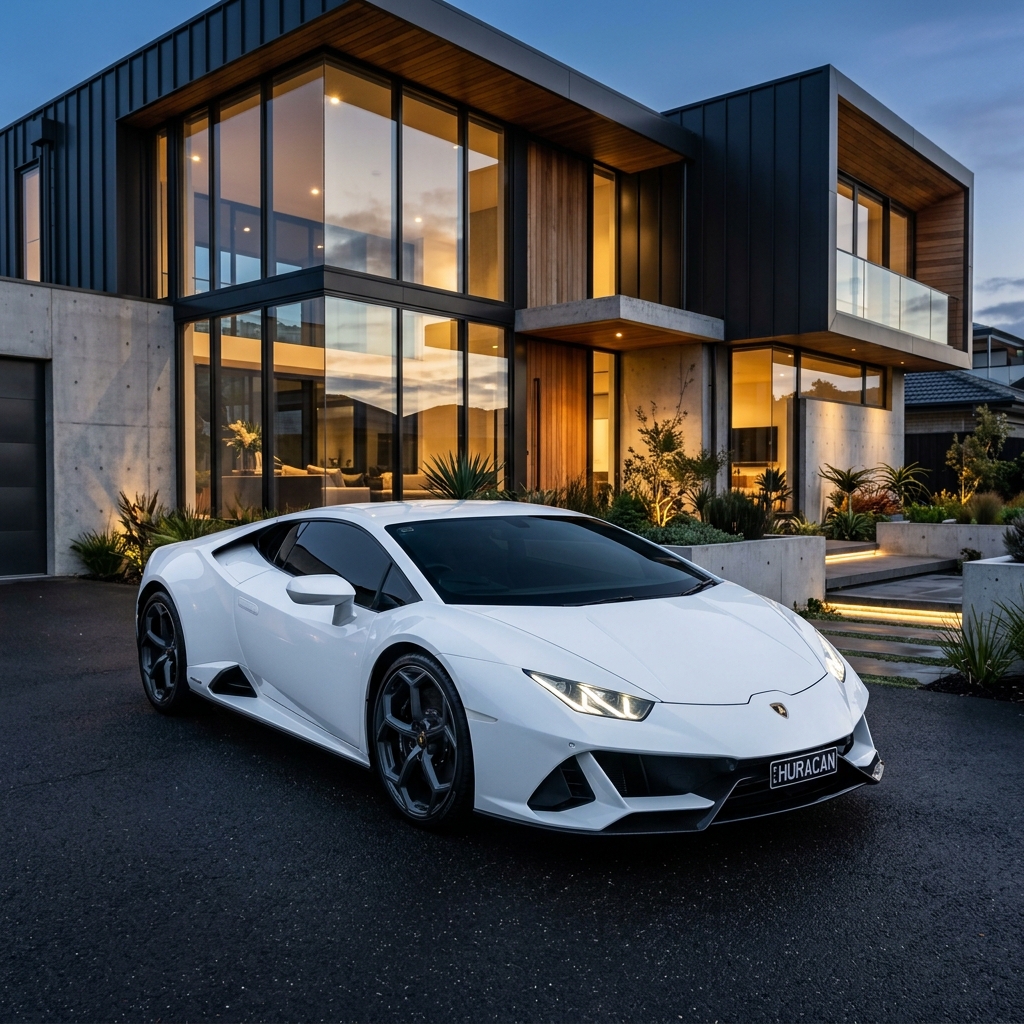 Tinted Lamborghini